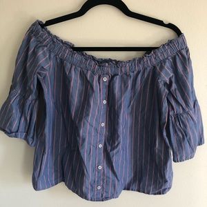 Abercrombie and Fitch Off the Shoulder Top